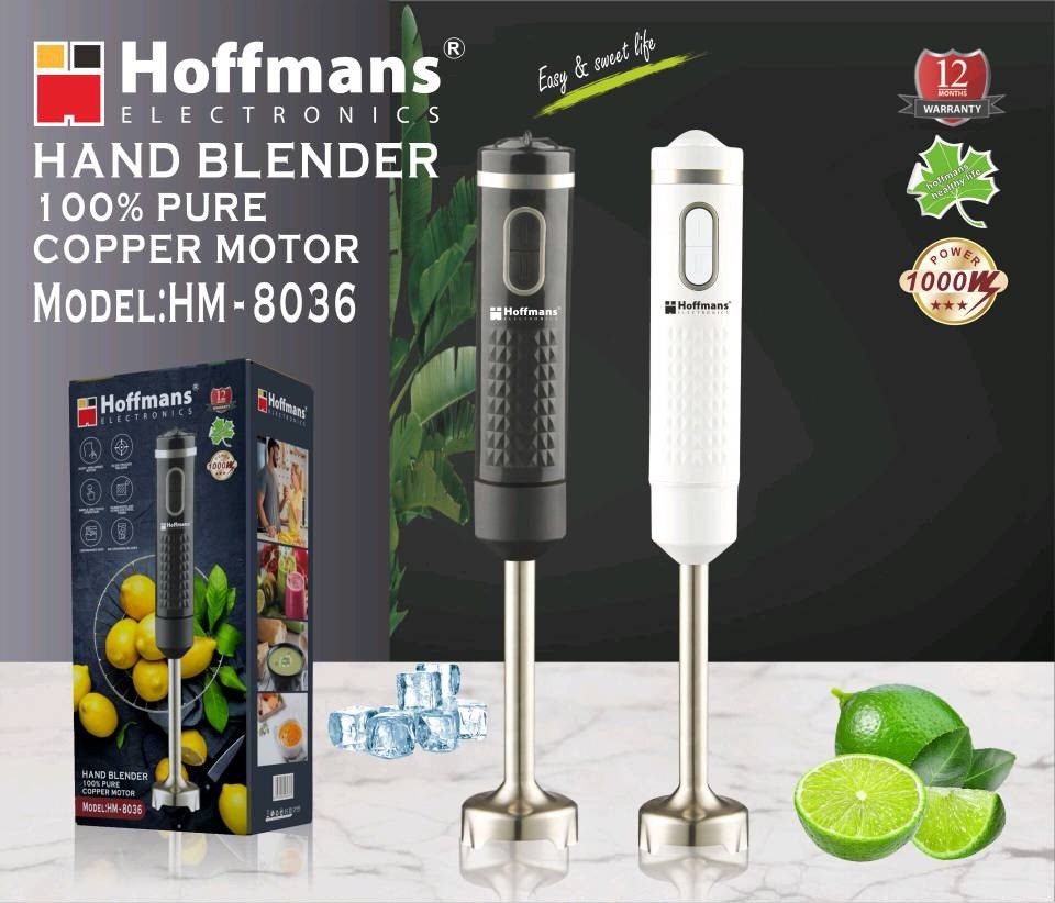  Погружной блендер Hoffmans 1000W HM-8036 (24)(11247)(44) 11247