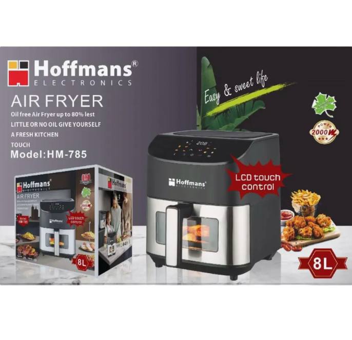  Аэрофритюрница Hoffmans 8L 2000W HM-785 (2)(11334)(30) 11334