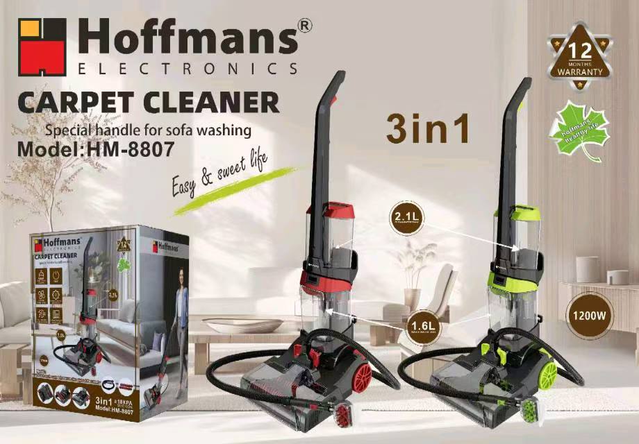  Вакуумный моющий пылесос 3в1 Hoffmans 1200W HM-8807 (1)(11335)(30) 11335