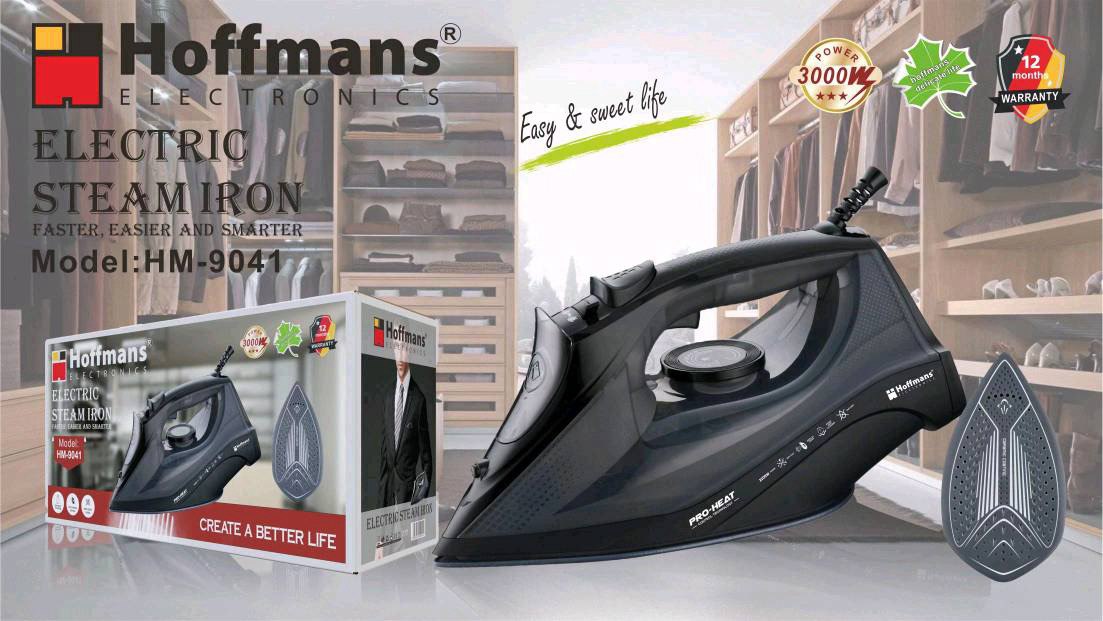  Утюг Hoffmans 3000W HM-9041 (10)(11257)(44) 11257