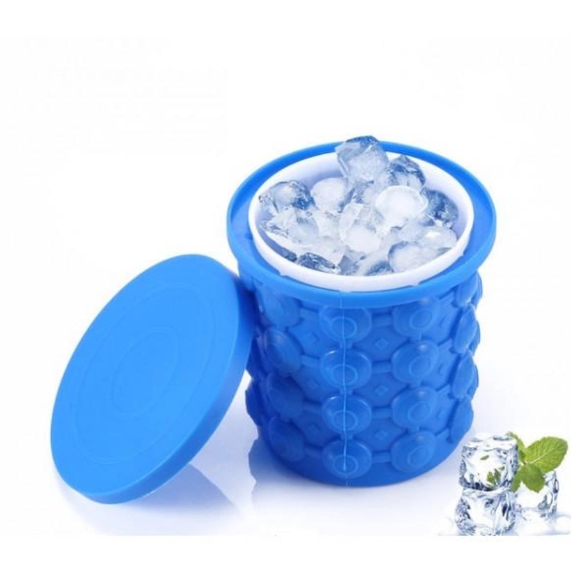 Форма ведро для льда Ice Cube Maker Genie для охлаждения напитков в бутылках NJ-438 (60)N43(10499) 10499 Форма ведро для льда Ice Cube Maker Genie для охлаждения напитков в бутылках NJ-438 (60)N43(10499) 10499