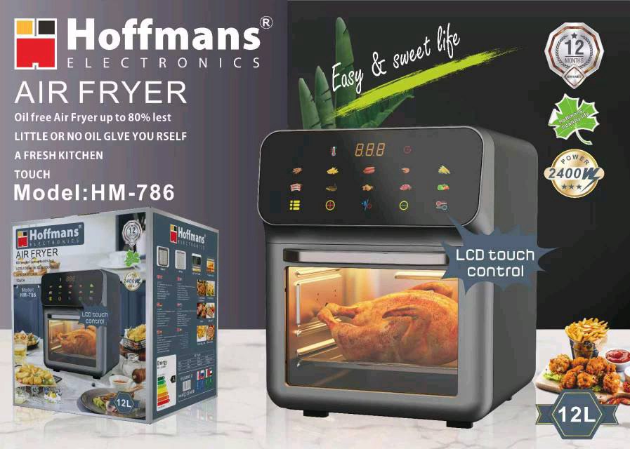  Аэрофритюрница Hoffmans 12L 2400W  HM-786 (4)(11275)(44) 11275