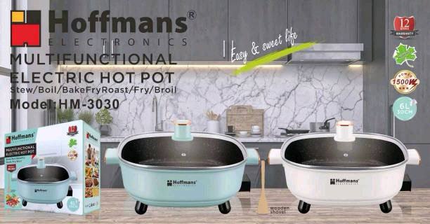  Электрокастрюля Hoffmans 1500W 6L 30cm HM-3030 (6)(11277)(44) 11277