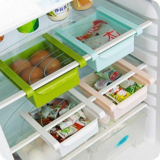  ОРГАНАЙЗЕР ДЛЯ ХОЛОДИЛЬНИКА - ПОЛОЧКА ДЛЯ ХРАНЕНИЯ ПРОДУКТОВ NJ-375 (90)N32(10458) 10458