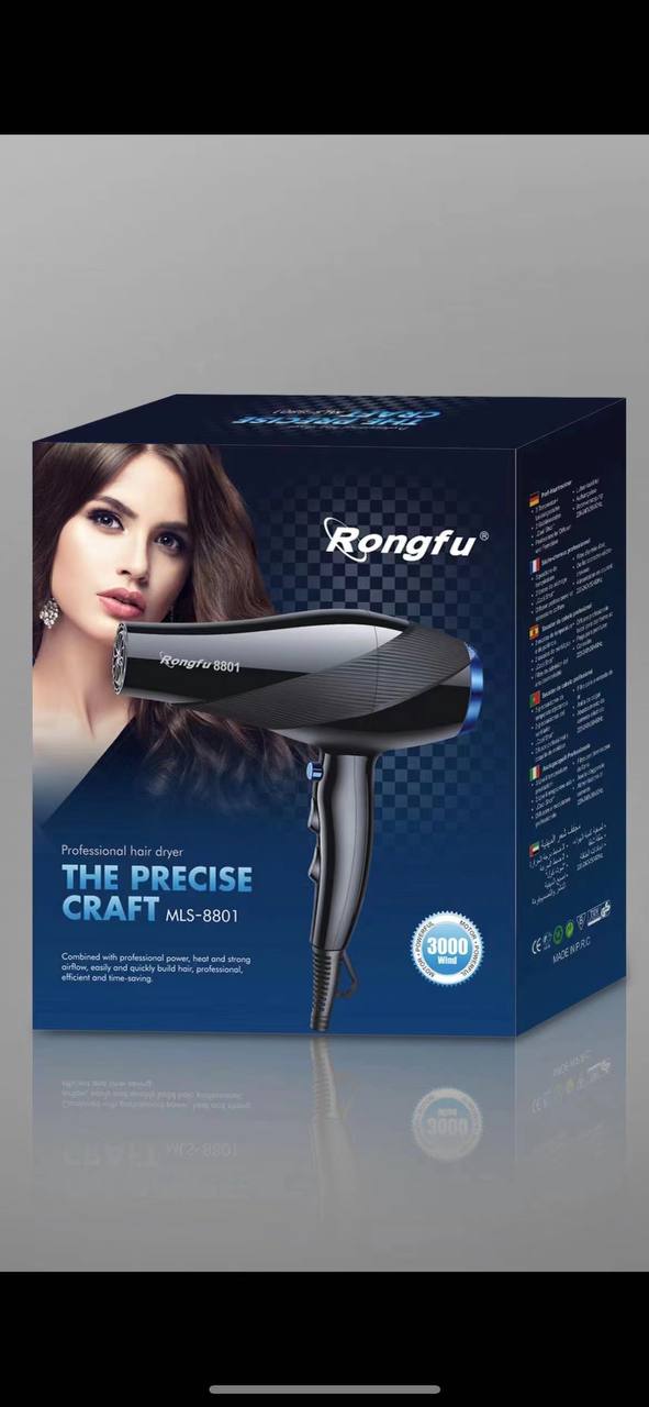  Фен для волос RONGFU MLS-8801 3000 Watts MAG-772 (40)NGB22(11080)(44) 11080
