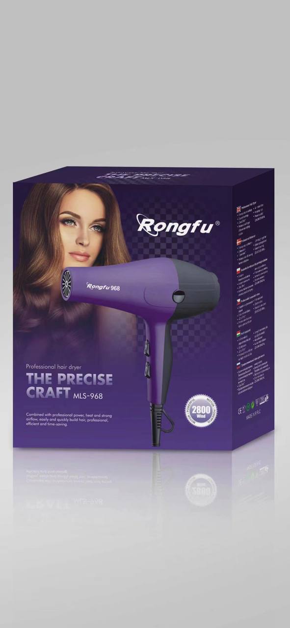  Фен для волос RONGFU MLS-968 2800 Watts MAG-773 (40)NGB22(11081)(30) 11081