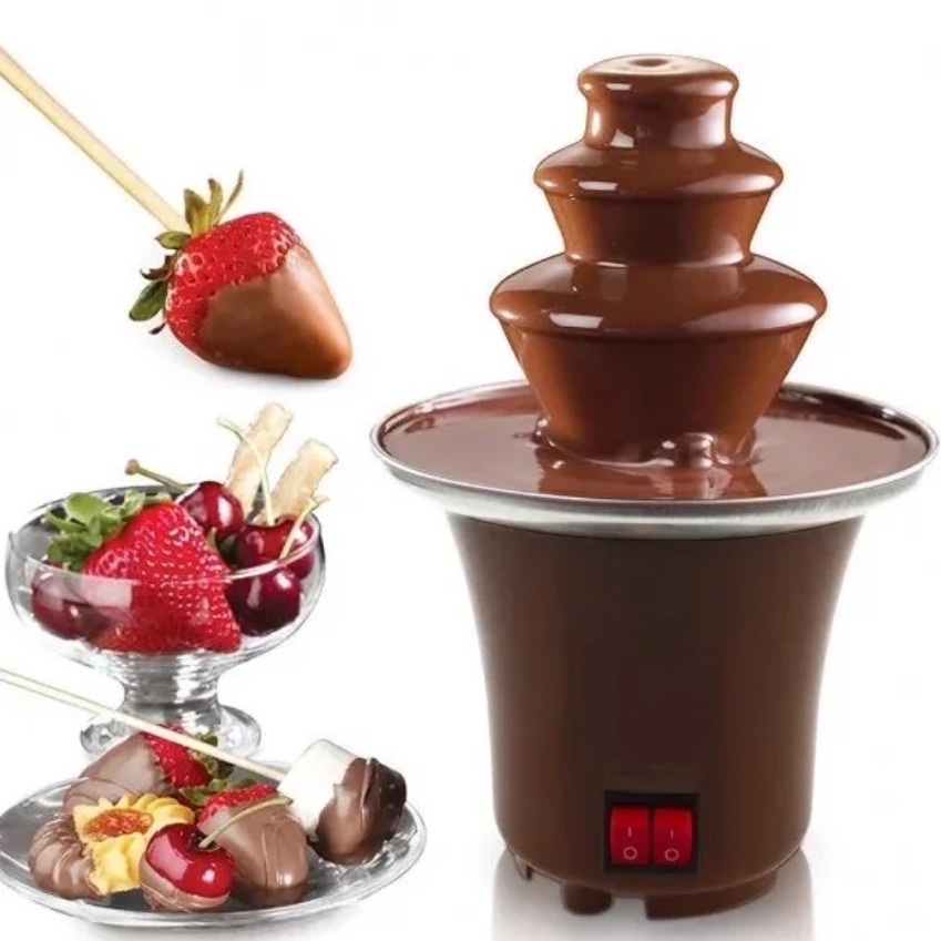 Шоколадный фонтан мини Chocolate Fondue NJ-571 (12)NGB3(10740) 10740 Шоколадный фонтан мини Chocolate Fondue NJ-571 (12)NGB3(10740) 10740