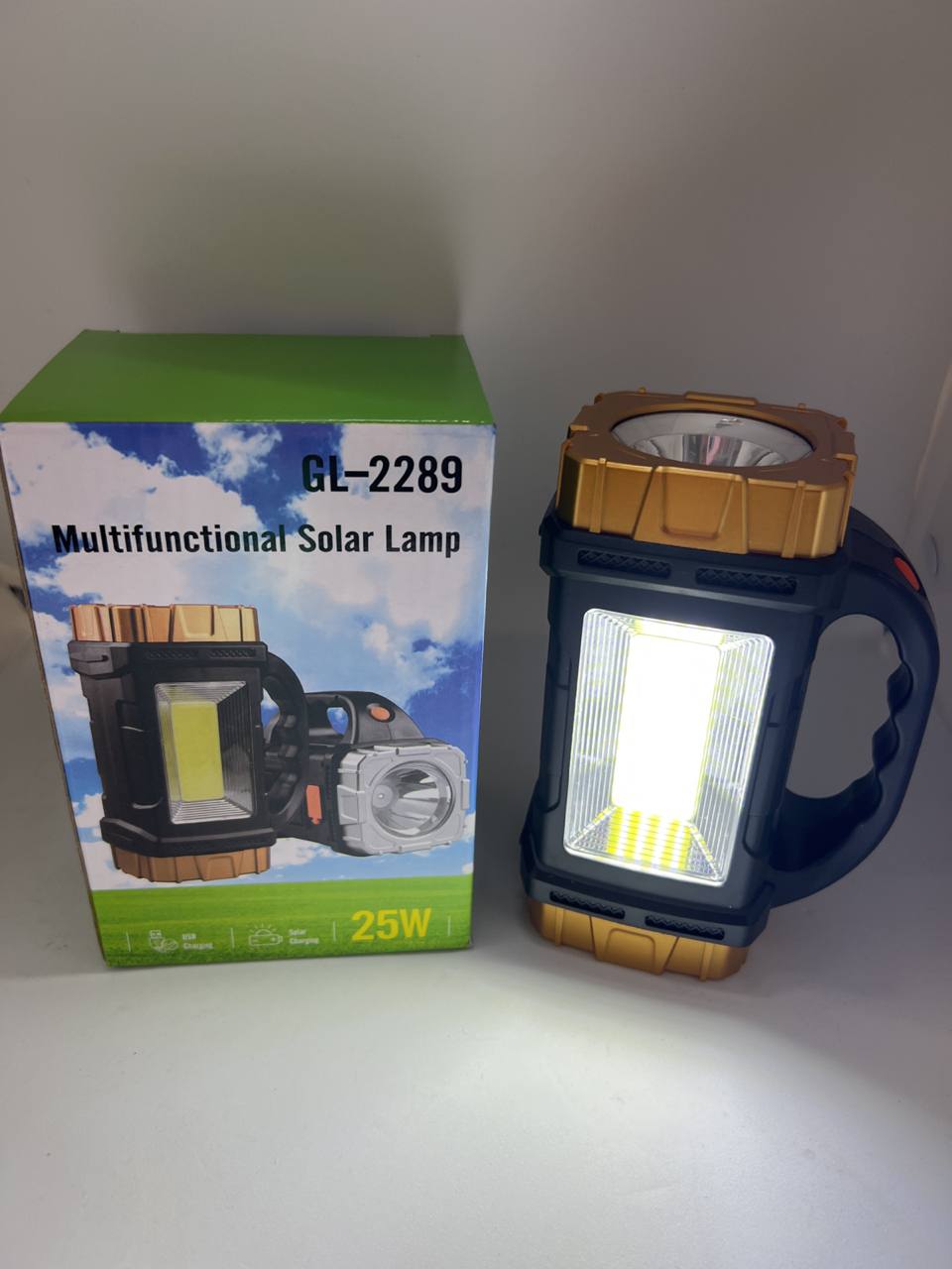  Multifunctional solar lamp 25W GL-2289 NJ-02026 (84)N73(10690) 10690