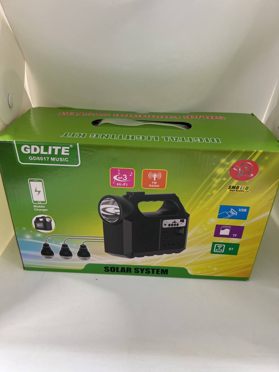  Портативная станция с солнечной панелью GDLITE GD8017 MUISIC NJ-02018 (18)N73(10692) 10692