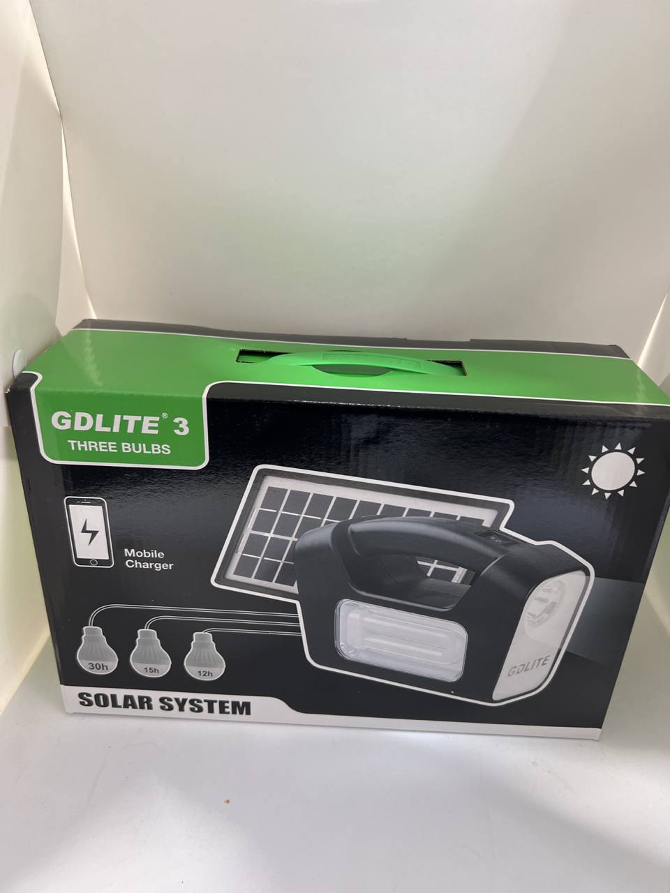  Портативная станция с солнечной панелью GDLITE 3 NJ-02015 (16)N73(10694) 10694
