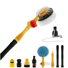  Вращающаяся щетка насадка для шланга Water Blast Cleaner Roto Brush MAG-764 (24)NGB20(11057)(30) 11057