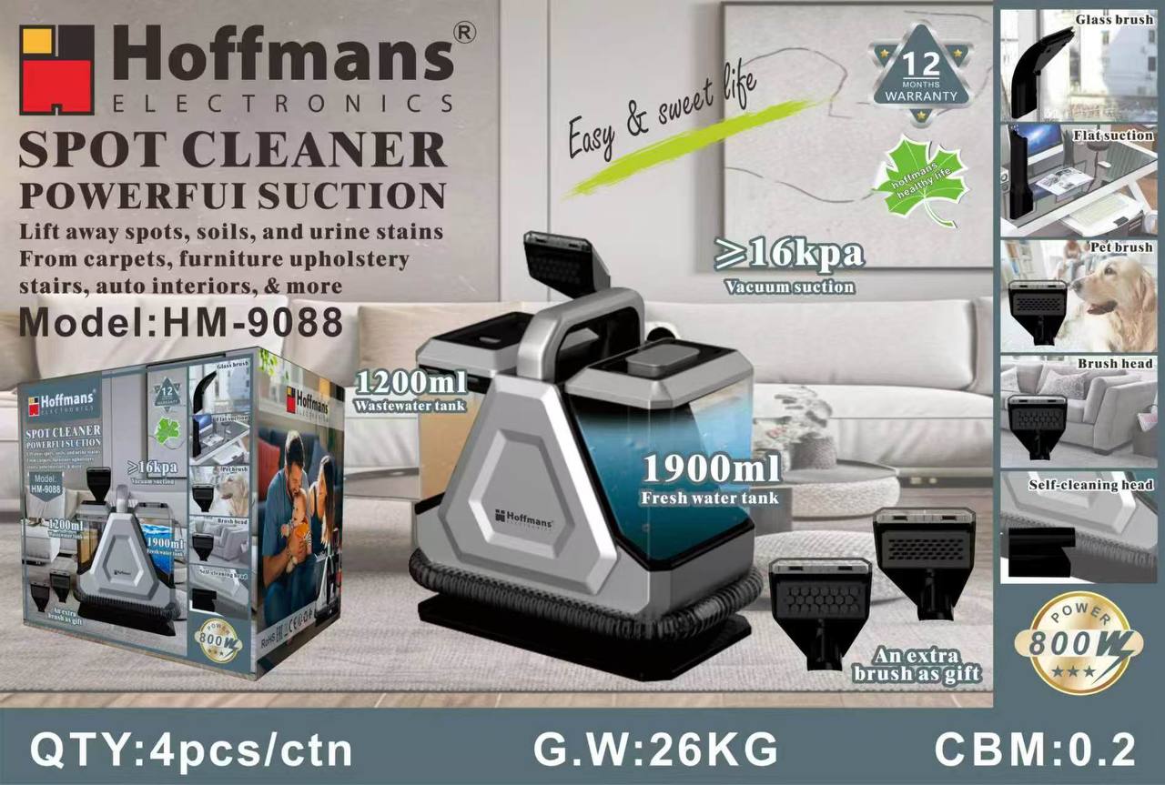  Пароочиститель  Hoffmans  800W HM-9088 (4)(11368)(24) 11368