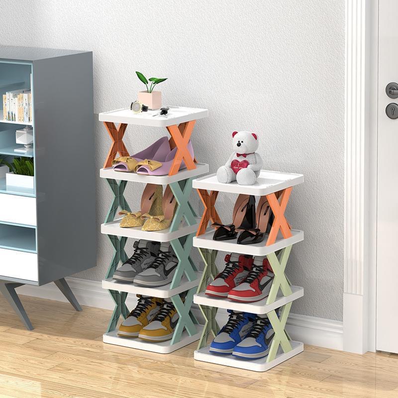  Полка-трансформер  SHOE RACK для обуви пластиковая MAG-729 (36)NGB14(10963)(30) 10963