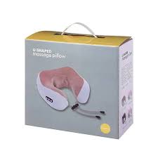  Массажная подушка для шеи с памятью U-Shaped Upgrade Vibration Pillow NJ-350  (24)N24(10078) 10078