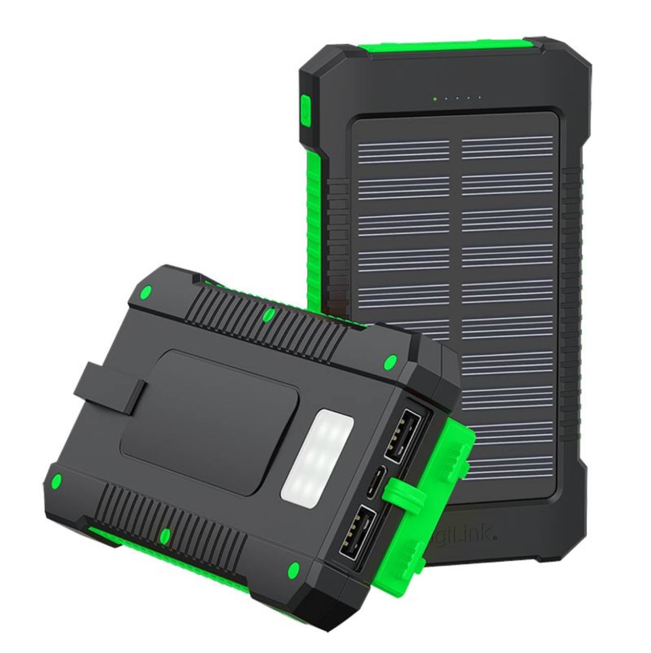  Power bank солнечная панель+ беспроводная зарядка 16000 mAh (11182) 11182
