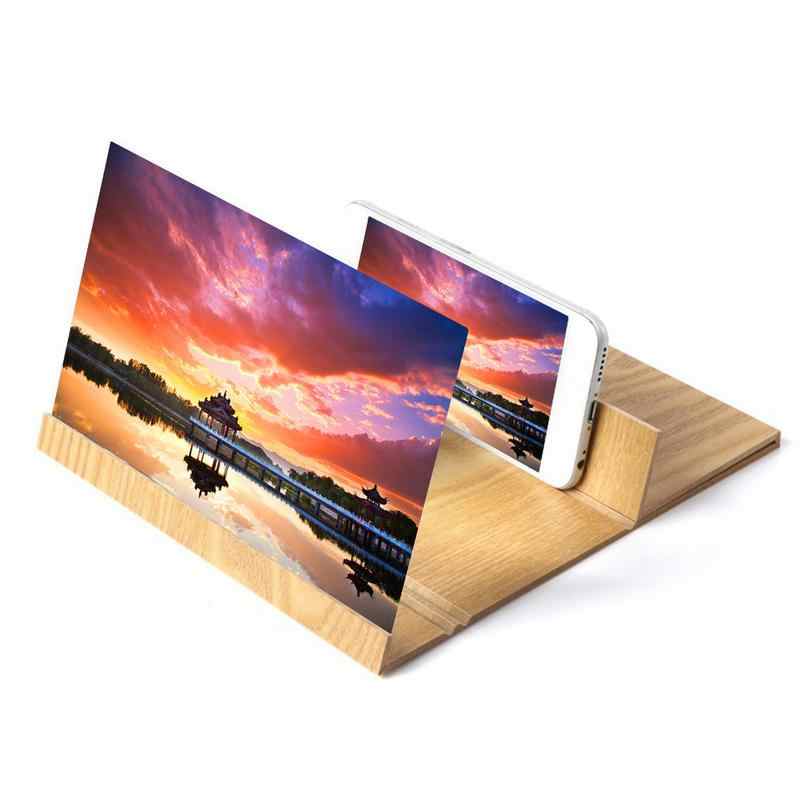  3D подставка для смартфона увеличительная VIDEO AMPLIFIER NJ-260 (60)N10(10283) 10283