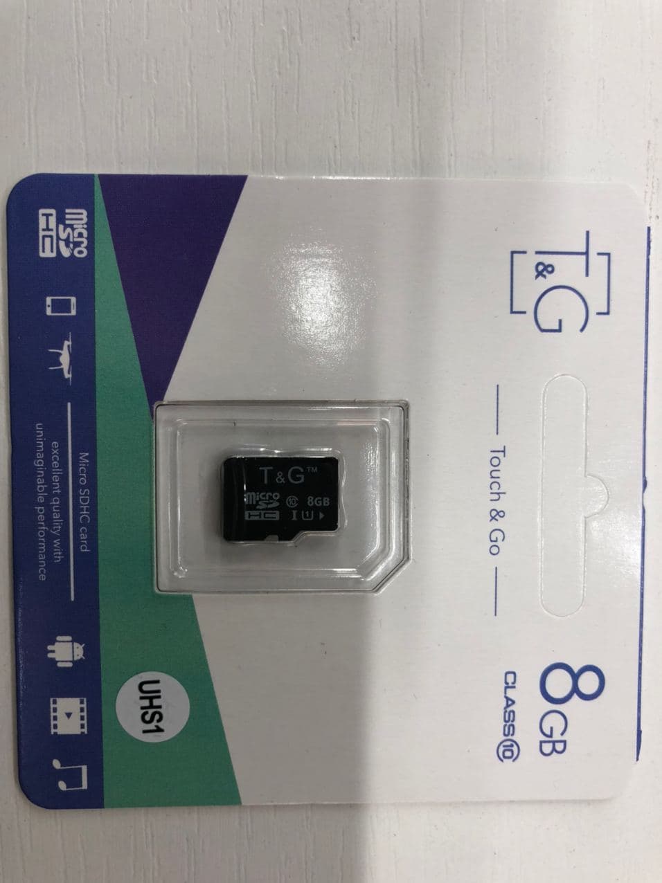  Карта памяти microSDHC 8GB class 10 T&G (без адаптера) 10397 10397