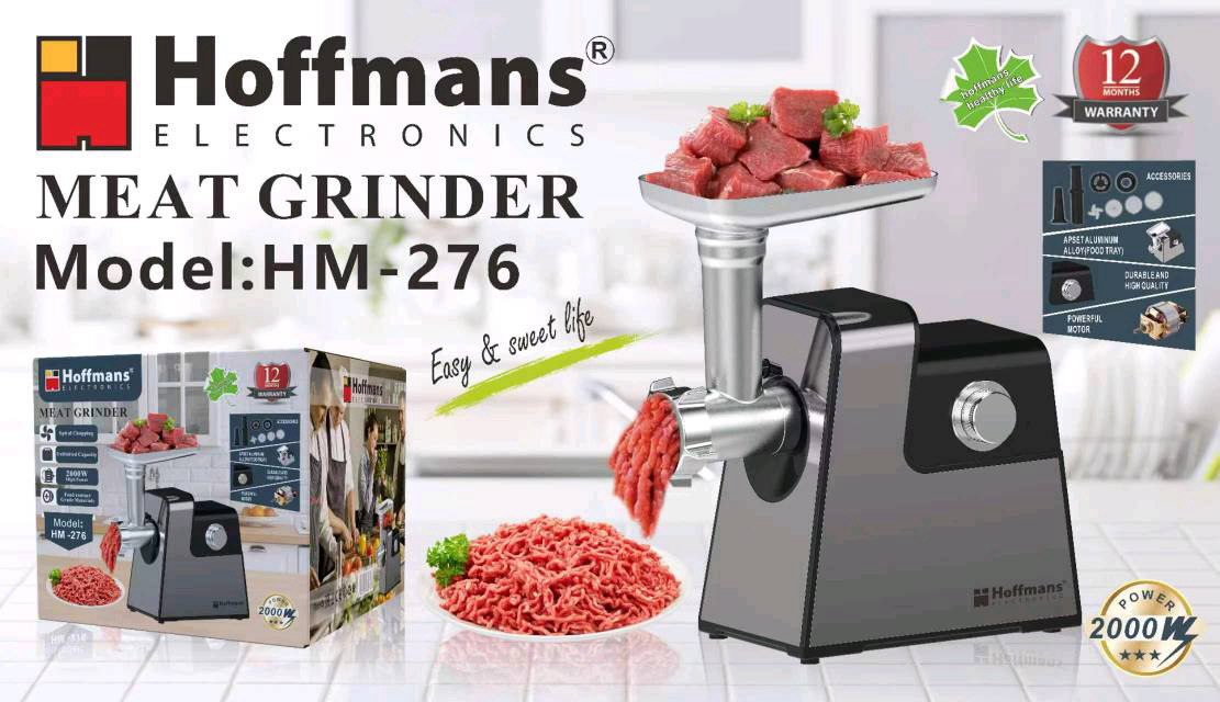  Мясорубка Hoffmans 2000W HM-276 (4)(11231)(44) 11231