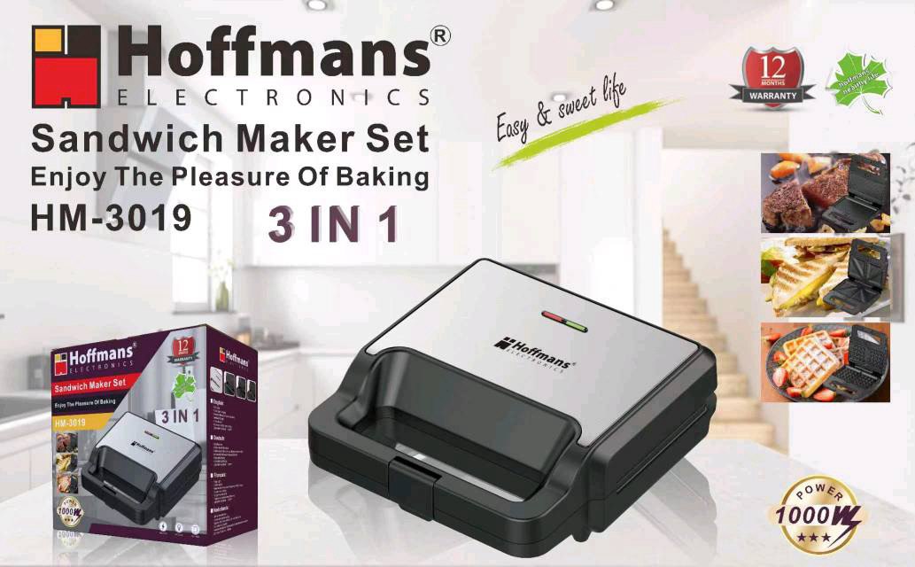  Мультимейкер Hoffmans 3in1 1000W HM-3019 (6)(11237)(44) 11237