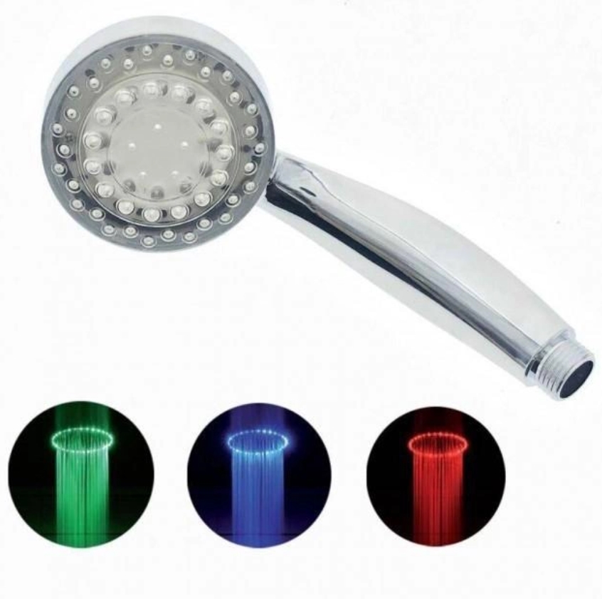  Душевая лейка со светодиодной подсветкой led shower NJ-181 (50)N7(10257)(30) 10257