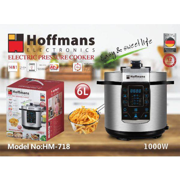  Мультиварка Hoffmans 6L 1000W HM-718 (4)(11345)(44) 11345
