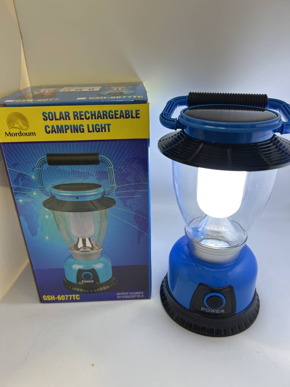  Solar Rechargeable Camping Light GSH-6077TC NJ-02025 (48)N73(10697) 10697