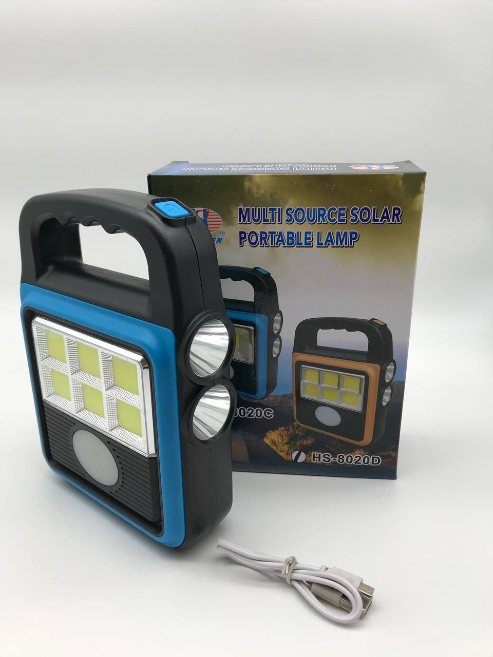  Фонарь Solar LED light HS-8020 BATTARY (60) (10799) 10799