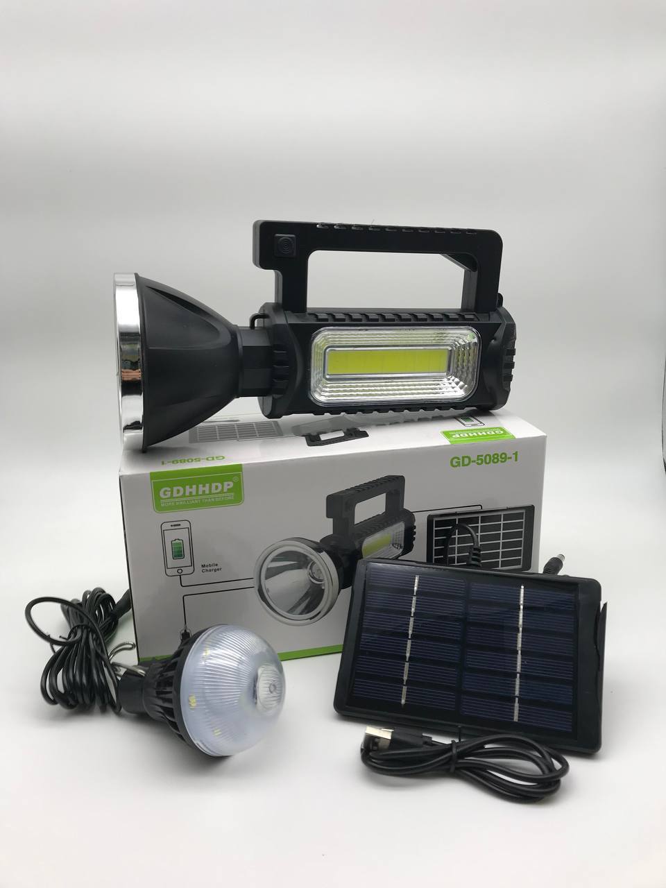  GD-5089-1 Система освещения на солнечной энергии с 1 лампочкой (40) (10755) 10755