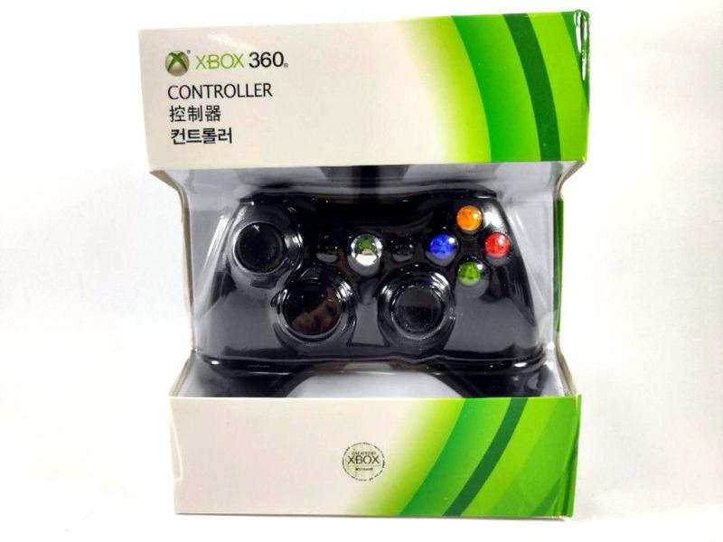  X-box 360 проводной  (40)(10124) 10124