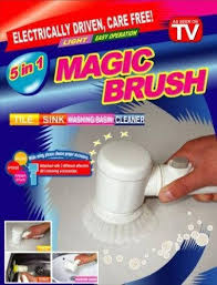  Электрическая чистящая щетка Magic Brush 5в1 для уборки  MAG-604(60)NGB14(10828)(24) 10828
