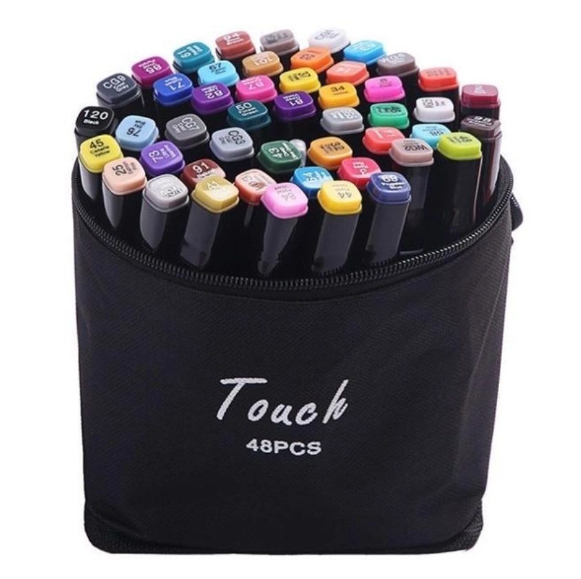  Скетч маркеры для рисования | Набор маркеров Thiscolor 48шт (25)N38(10480)(30) 10480