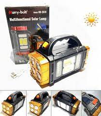 Фонарик аккумуляторный на солнечной батарее HB-2678 (25W)  NJ-02021(84)N72(10711) 10711