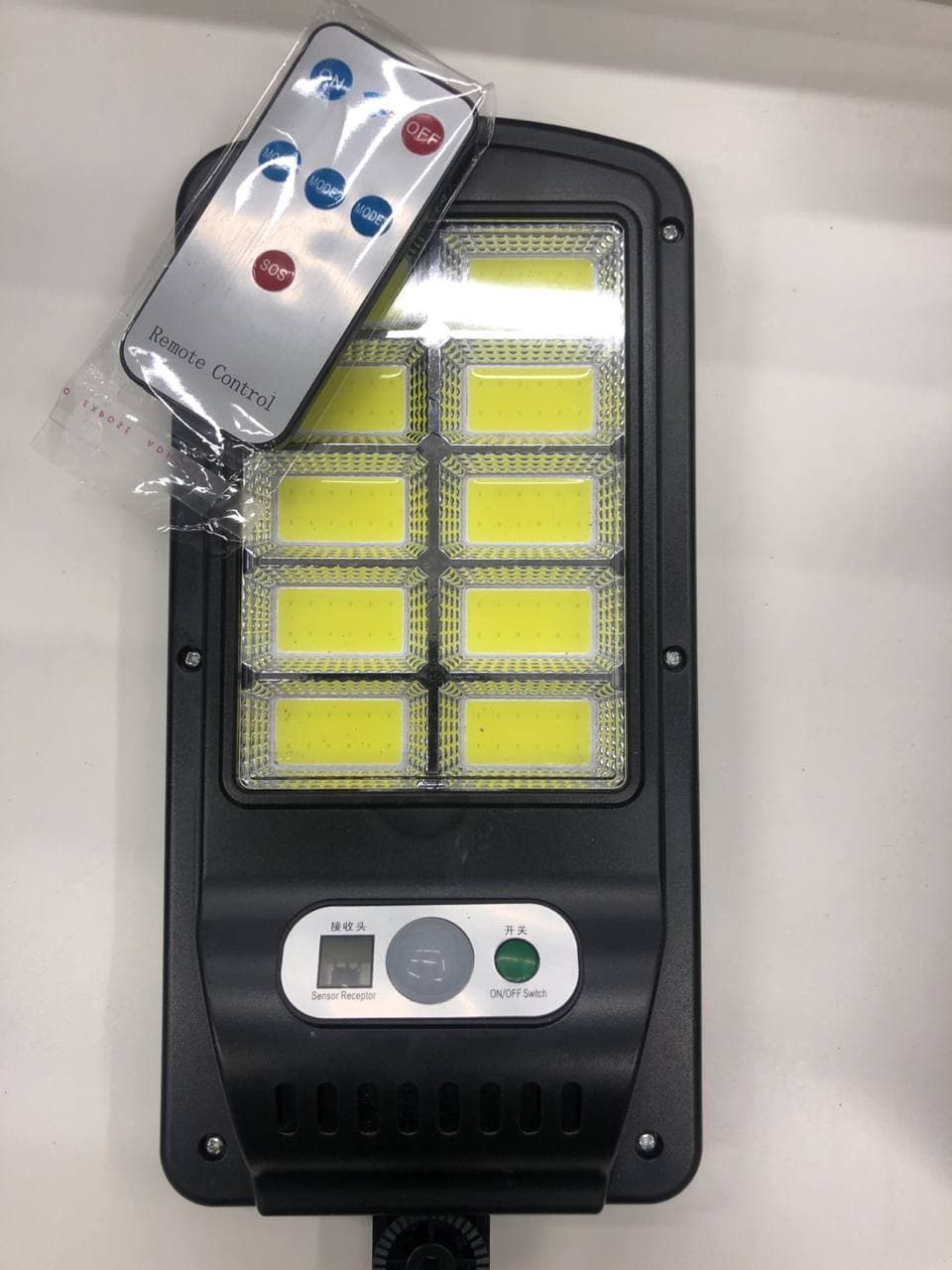  Уличный фонарь на столб с пультом на солнечных батареях Solar Light НА 10 ЛАМП NJ-0041(50)N44(10507) 10507