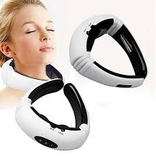  Электростимулятор массажер для шеи Cervical vertebra Neck Massager NJ-302 (40)N16(10358) 10358