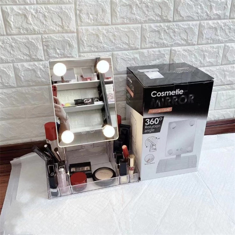  ЗЕРКАЛО С ПОДСВЕТКОЙ COSMETIE MIRROR 360 MAG-714(12)NGB13(10948)(30) 10948