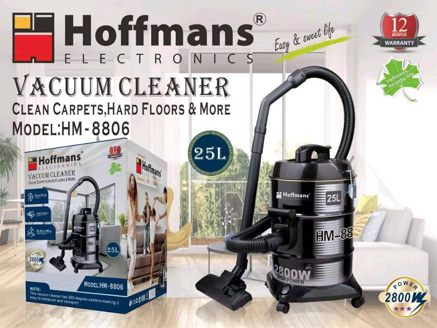  Вакуумный пылесос Hoffmans 25L 2800W  HM-8806 (1)(11212)(44) 11212
